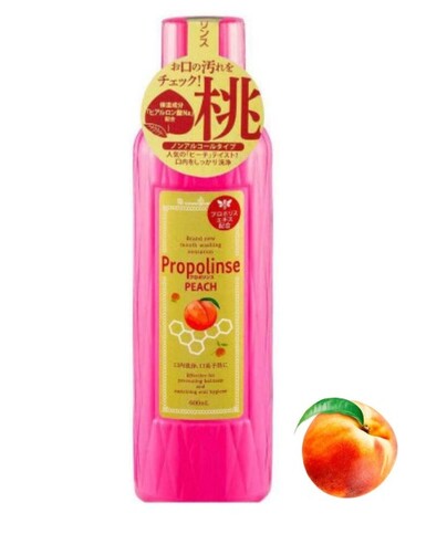 Ополаскиватель для рта со вкусом персика PIERAS Propolinse Peach 