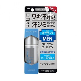 Мужской премиальный дезодорант-антиперспирант LION Ban for Men, роликовый, ионный, с ароматом мыла, 40мл