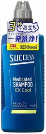 Шампунь для мужчин КАО Success Extra Cool, с охлаждающим эффектом, с ментолом и эвкалиптом, 400мл