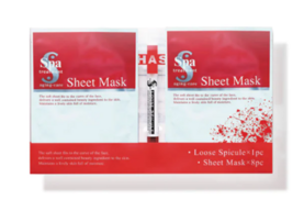 Набор для глубокого увлажнения и восстановления Spa Treatment eX Loose Spickle & HAS Sheet Mask  