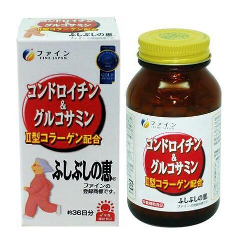 Японский хондроитин и глюкозамин  FINE JAPAN