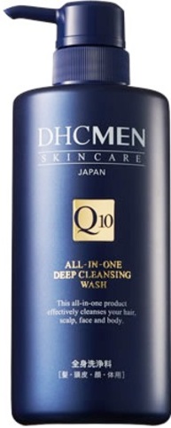 Мужской шампунь для тела и волос с содержанием Q10 All-In-One Deep Cleansing Wash 