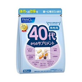Комплекс витаминов для мужчин старше 40 лет Fancl40 +