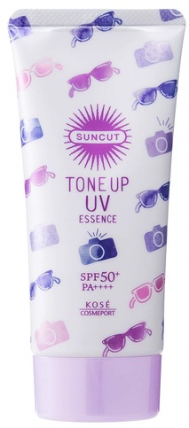 Солнцезащитная эссенция санскрин «для инстаграмеров» SUNCUT Tone Up UV Essence SPF 50+ PA++++