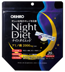 Ночная диета. Orihiro Night Diet. 20 стиков