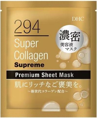 Тканевая маска DHC - 294 Super Collagen Supreme Premium Sheet Mask
