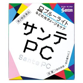 Японские глазные капли с витаминами при работе за компьютером PC SANTEN