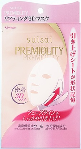 Лифтинговая Увлажняющая 3D-маска Suisai Premiolity Lift 