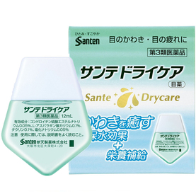 Капли для глаз "заменитель естественной слезы" Sante Drycare