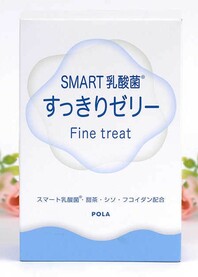 Японский пробиотик в желе SMART Lactic Acid Bacteria Refreshing Jelly Fine Treat от POLA