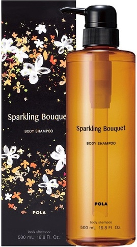 Гель для душа для всех типов кожи Sparkling Bouquet Body Shampoo POLA