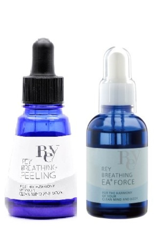Выгодно! Набор пилинг для лица с фруктовыми кислотами и косметическое масло Breathing Peeling Rey Beauty Studio