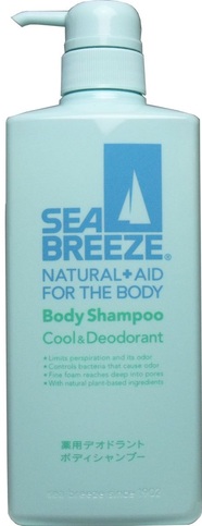 Освежающий гель для душа Sea-Breeze Body Shampoo Cool Deodorant